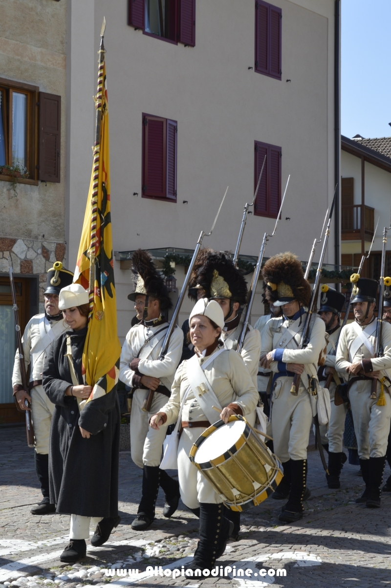 Settimana napoleonica - Baselga di Piné agosto 2016