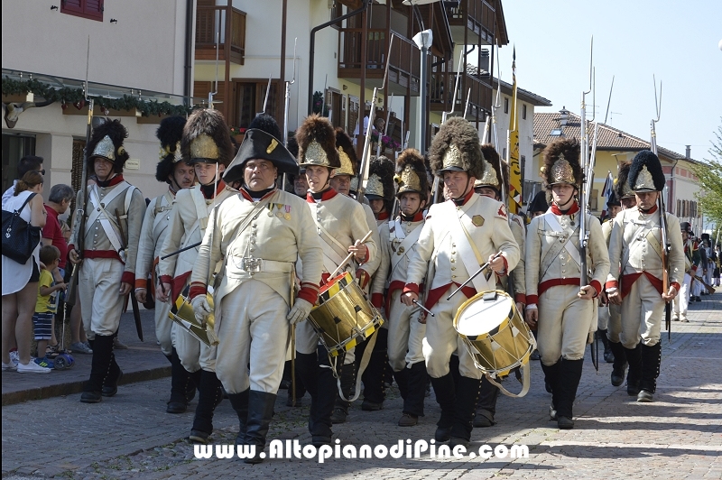 Settimana napoleonica - Baselga di Piné agosto 2016