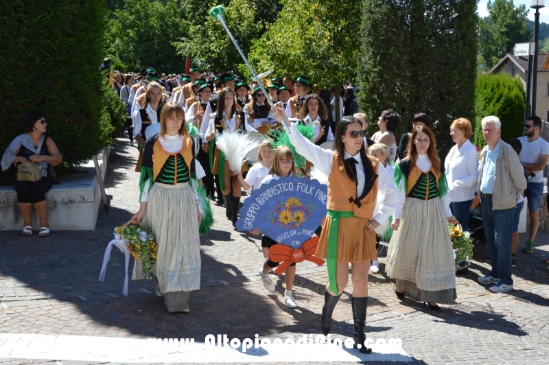 Gang Band Festival Piné 2016 - sfilata di domenica 7 agosto