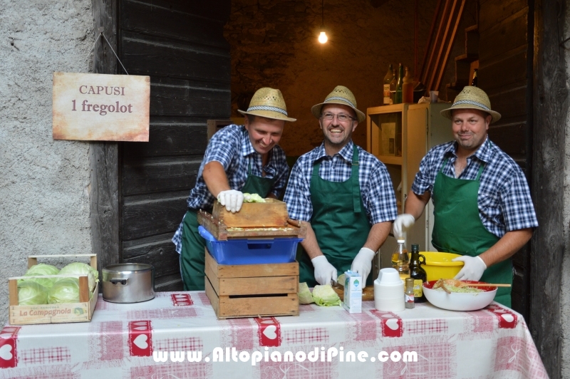 Antichi Mestieri ai Fregoloti - Montagnaga Baselga di Piné  2016