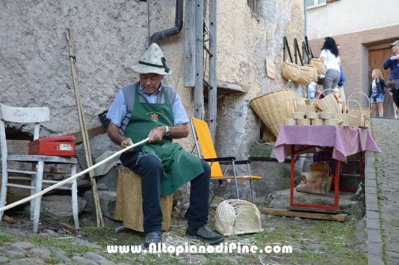 Antichi Mestieri ai Fregoloti - Montagnaga Baselga di Piné  2016