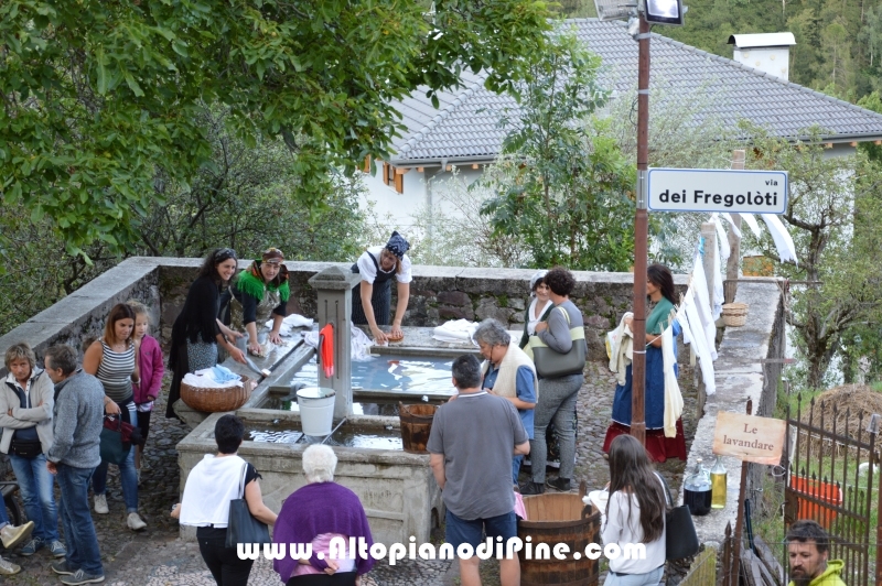 Antichi Mestieri ai Fregoloti - Montagnaga Baselga di Piné  2016