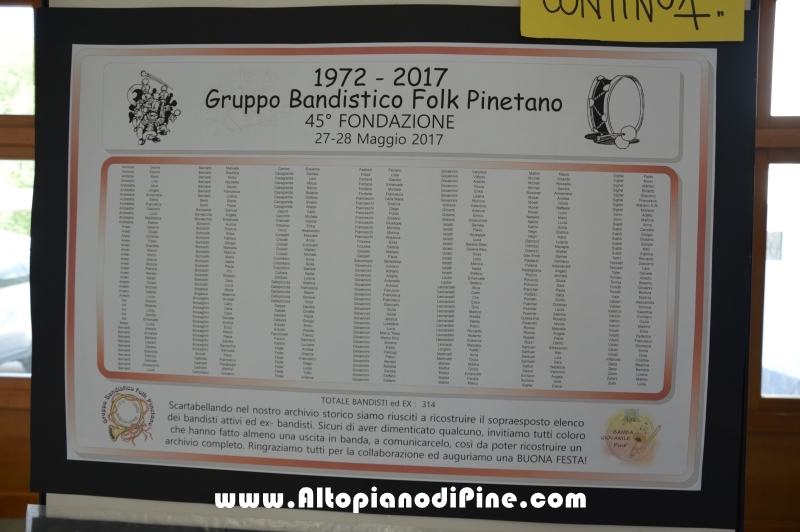 Quando la Banda Pass - 45 del Gruppo Bandistico Folk Pinetano