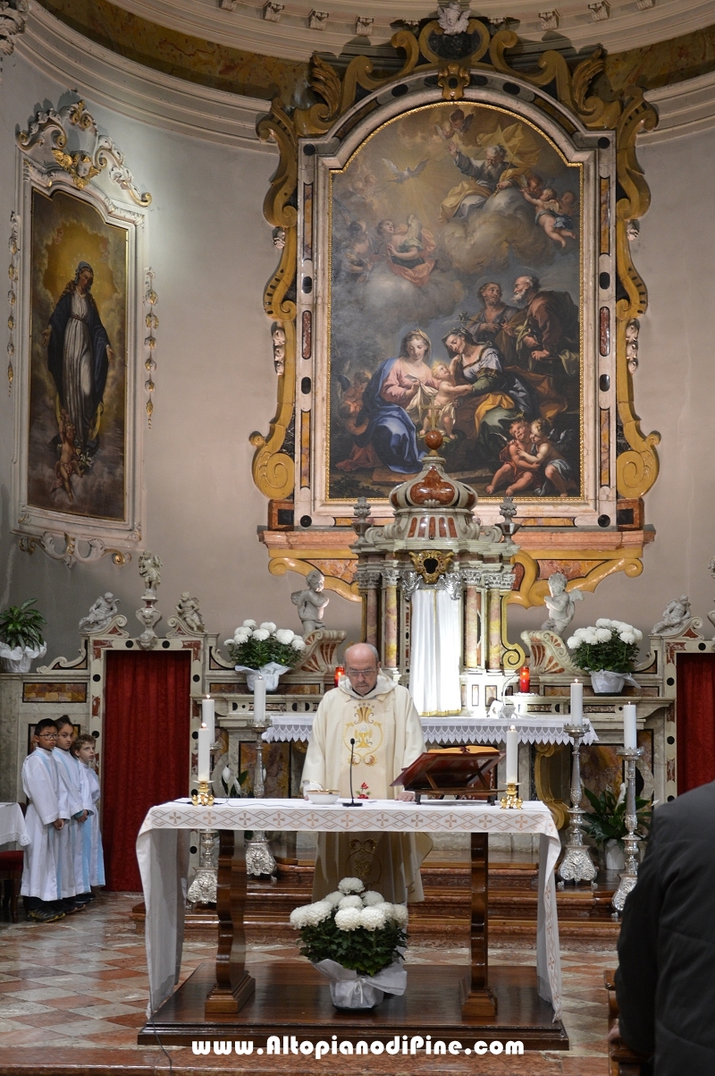 L'arrivo del nuovo rettore del Santuario di Montagnaga don Piero Rattin 
