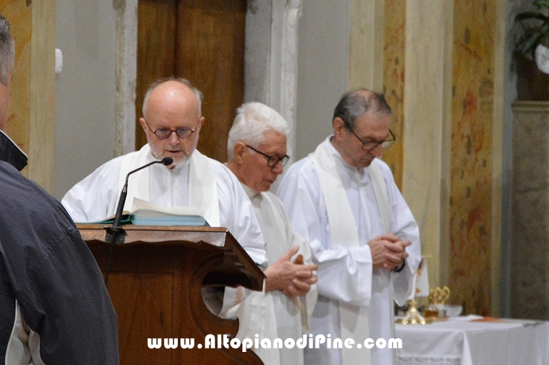 L'arrivo del nuovo rettore del Santuario di Montagnaga don Piero Rattin 