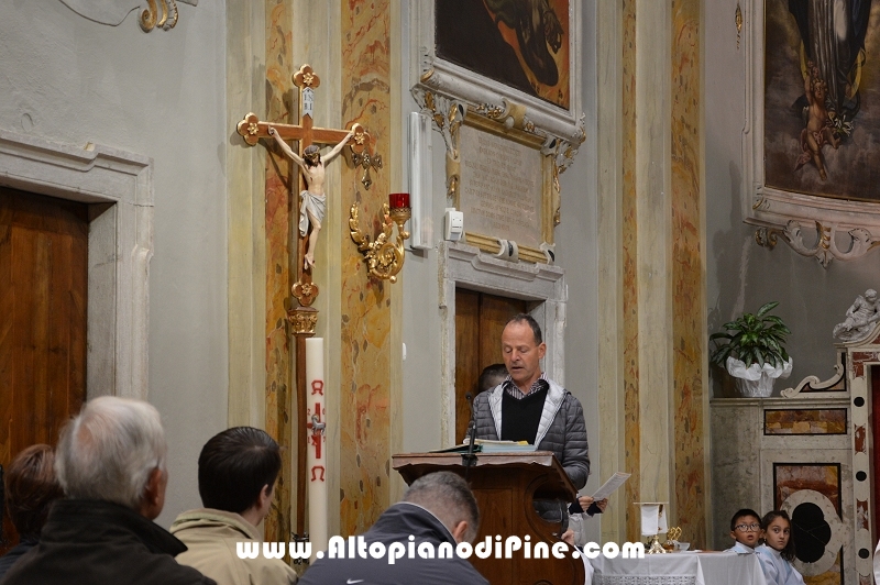 L'arrivo del nuovo rettore del Santuario di Montagnaga don Piero Rattin 