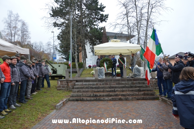 Commemorazione Caduti 2017 - Baselga di Piné