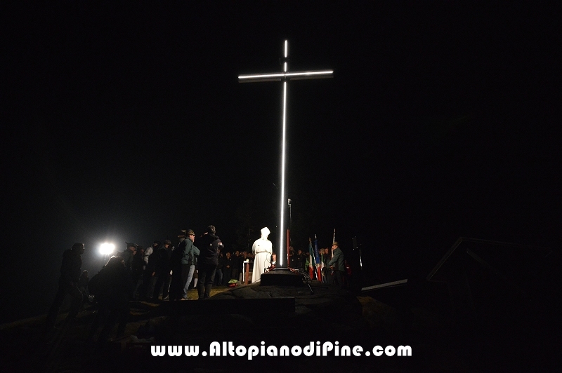Camminata per la Pace in ricordo dei caduti di tutte le guerre. - Cros del Cuc Bedollo 2017