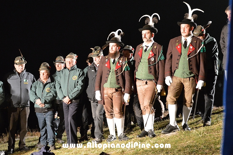Camminata per la Pace in ricordo dei caduti di tutte le guerre. - Cros del Cuc Bedollo 2017