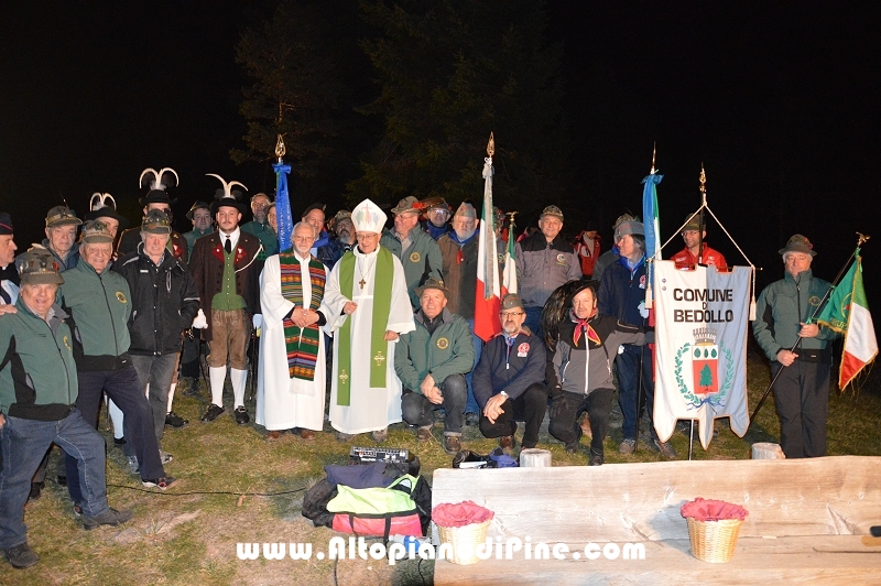 Camminata per la Pace in ricordo dei caduti di tutte le guerre. - Cros del Cuc Bedollo 2017