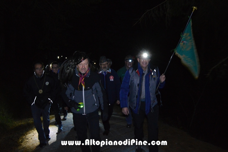 Camminata per la Pace in ricordo dei caduti di tutte le guerre. - Cros del Cuc Bedollo 2017