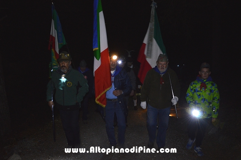 Camminata per la Pace in ricordo dei caduti di tutte le guerre. - Cros del Cuc Bedollo 2017