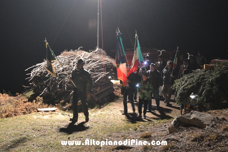 Camminata per la Pace in ricordo dei caduti di tutte le guerre. - Cros del Cuc Bedollo 2017