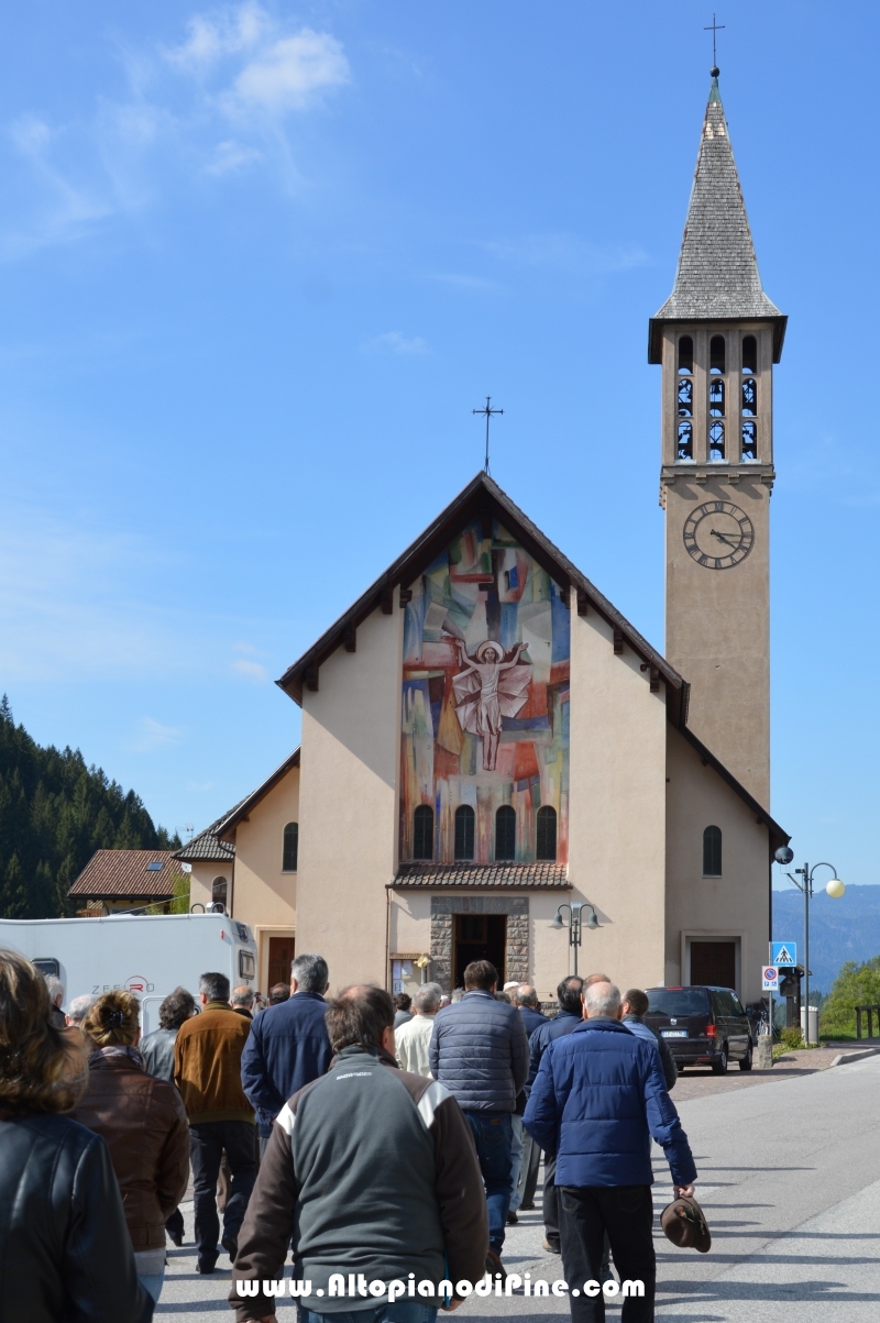 Processione Madonna del Buon Consiglio a Brusago
