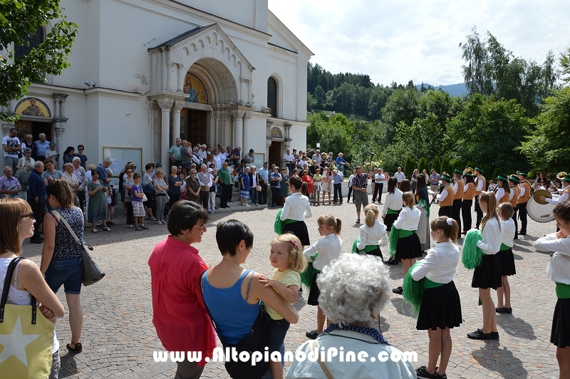 Gang Band Festival Piné 2017 - sfilata di domenica 9 luglio