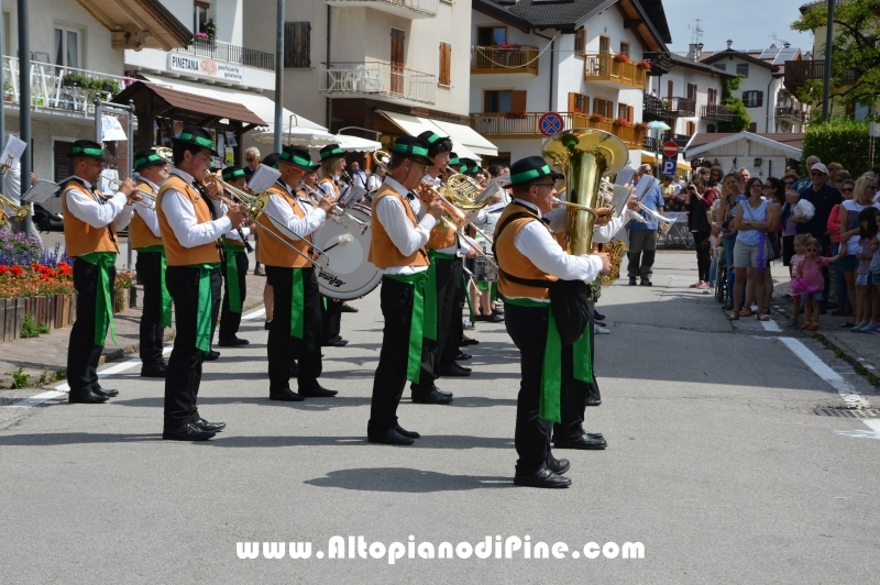 Gang Band Festival Piné 2017 - sfilata di domenica 9 luglio