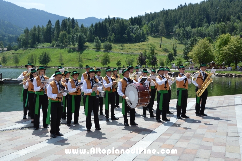 Gang Band Festival Piné 2017 - sfilata di domenica 9 luglio