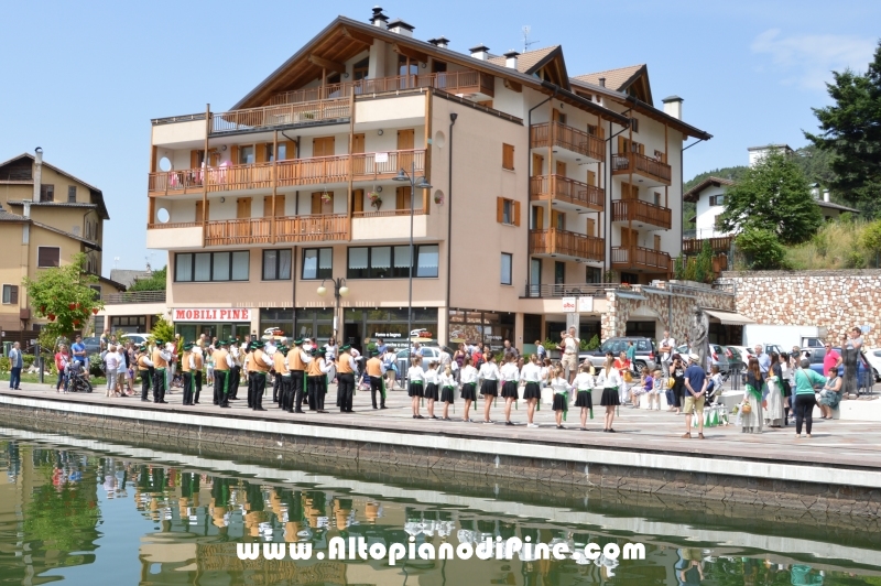 Gang Band Festival Piné 2017 - esibizione in riva al lago