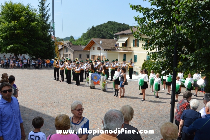 Gang Band Festival Piné 2017 - sfilata di domenica 9 luglio