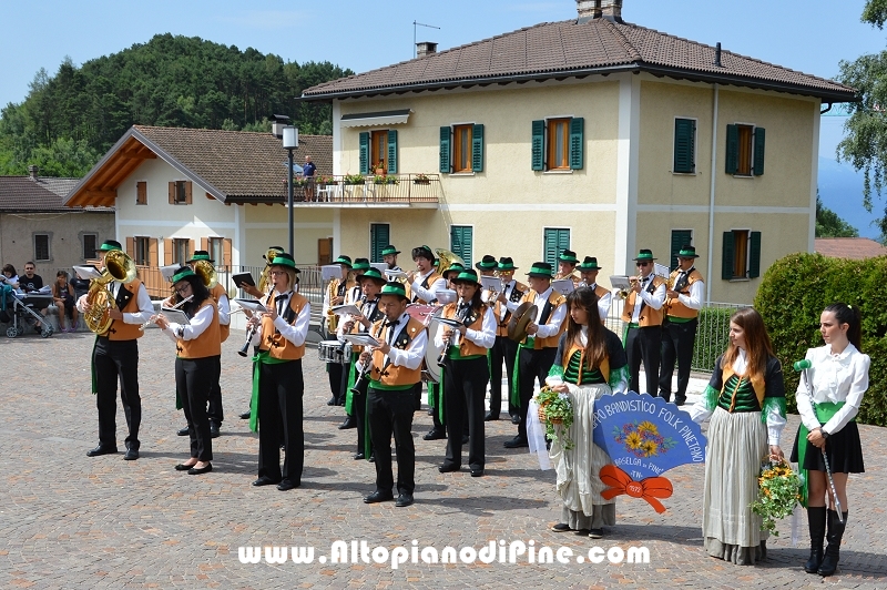 Gang Band Festival Piné 2017 - sfilata di domenica 9 luglio