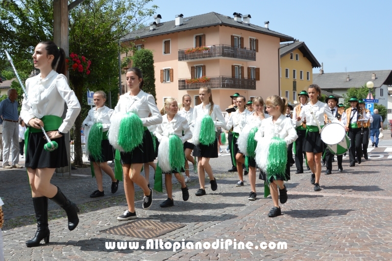 Gang Band Festival Piné 2017 - sfilata di domenica 9 luglio