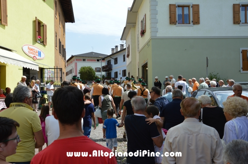Gang Band Festival Piné 2017 - sfilata di domenica 9 luglio