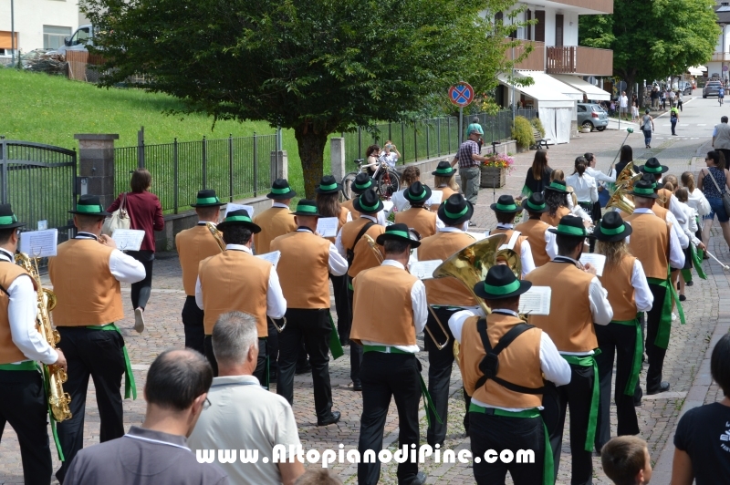 Gang Band Festival Piné 2017 - sfilata di domenica 9 luglio