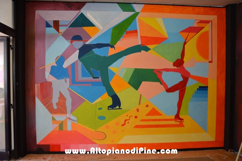 Building Art - Ice Rink Piné Miola - agosto 2017