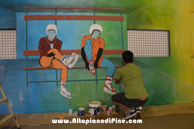 Building Art - Ice Rink Piné Miola - agosto 2017