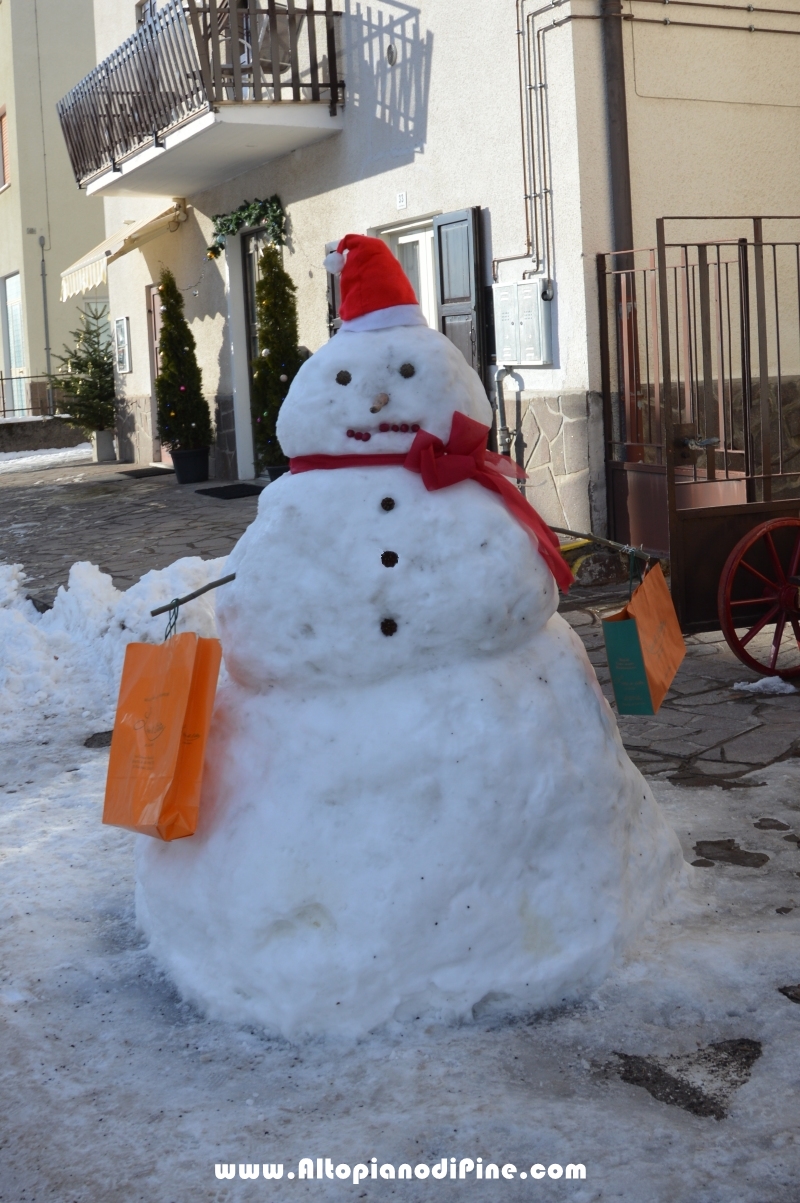 Pupazzo di neve - 31 dicembre 2017