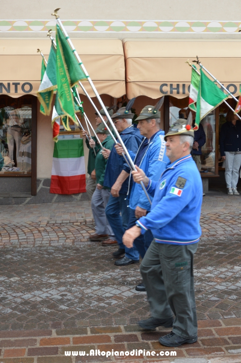 91 Adunata Alpini 2018 - sfilata a Baselga di Pine'