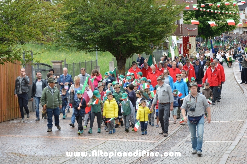 91 Adunata Alpini 2018 - sfilata a Baselga di Pine'