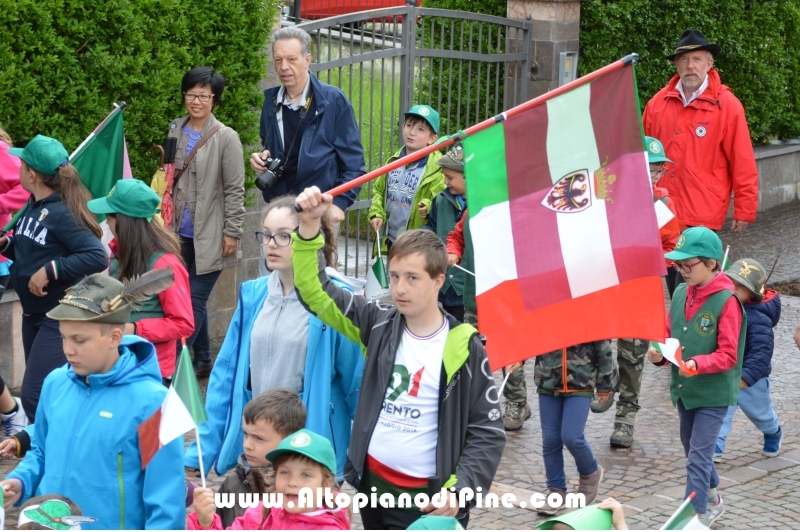 91 Adunata Alpini 2018 - sfilata a Baselga di Pine'
