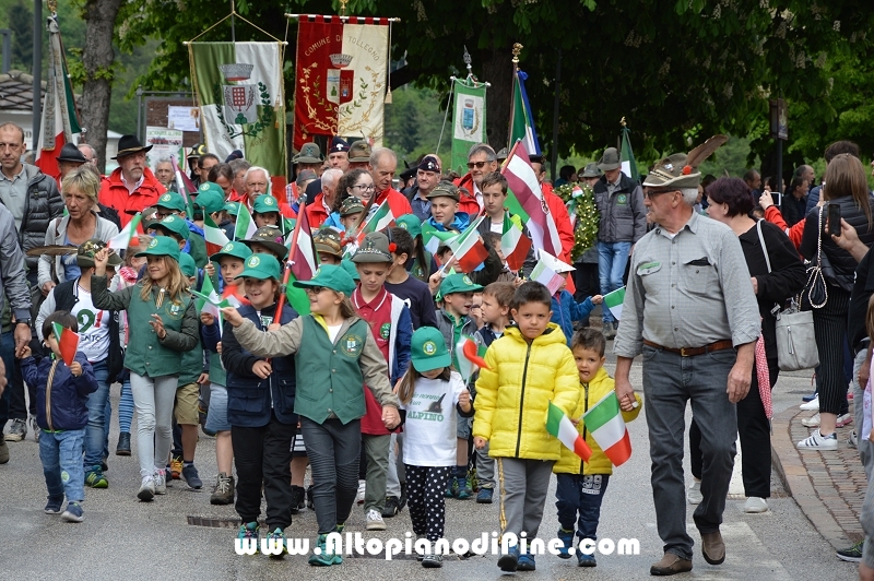 91 Adunata Alpini 2018 - sfilata a Baselga di Pine'