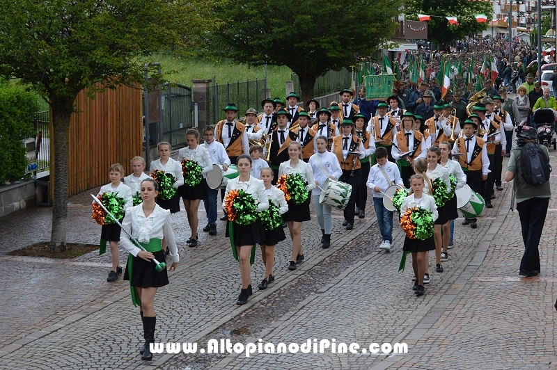 91 Adunata Alpini 2018 - sfilata a Baselga di Pine'