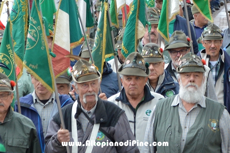 91 Adunata Alpini 2018 - sfilata a Baselga di Pine'