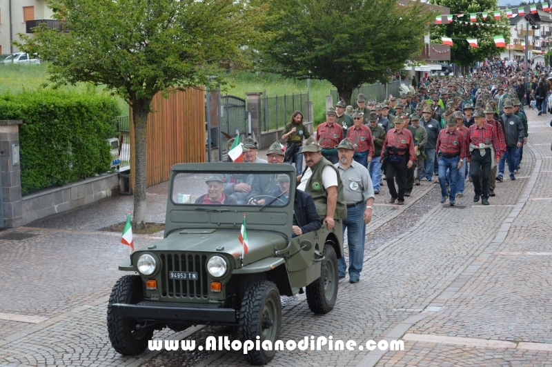 91 Adunata Alpini 2018 - sfilata a Baselga di Pine'