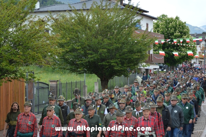 91 Adunata Alpini 2018 - sfilata a Baselga di Pine'
