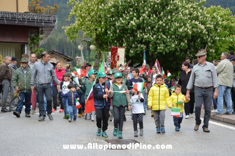 91 Adunata Alpini 2018 - sfilata a Baselga di Pine'
