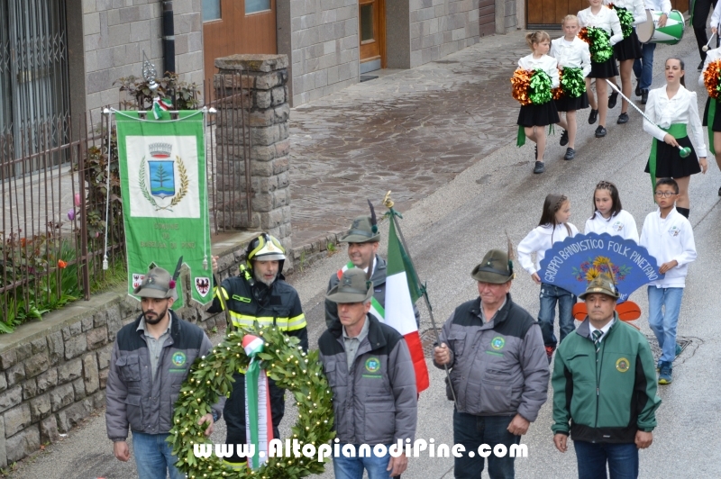 91 Adunata Alpini 2018 - sfilata a Baselga di Pine'