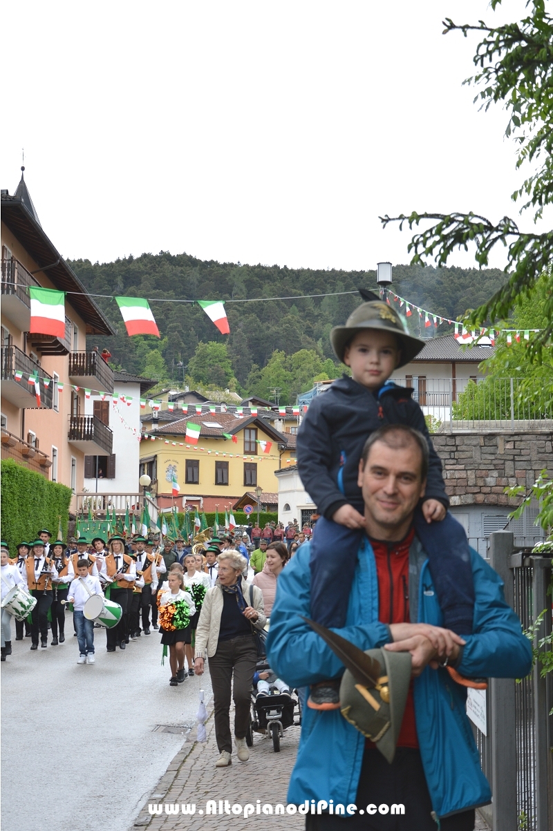91 Adunata Alpini 2018 - sfilata a Baselga di Pine'