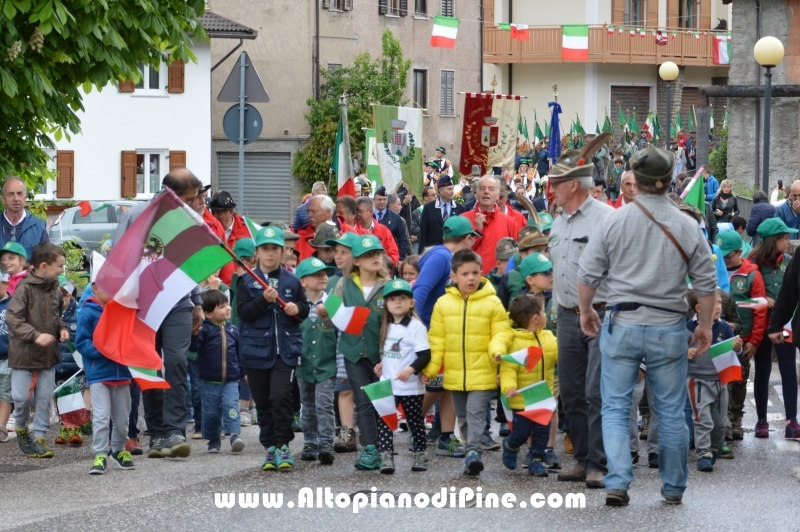 91 Adunata Alpini 2018 - sfilata a Baselga di Pine'