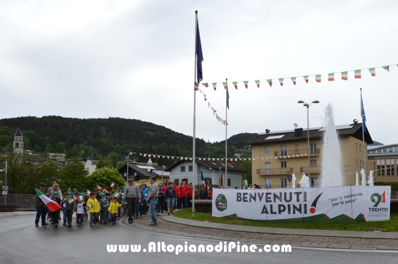 91 Adunata Alpini 2018 - sfilata a Baselga di Pine'