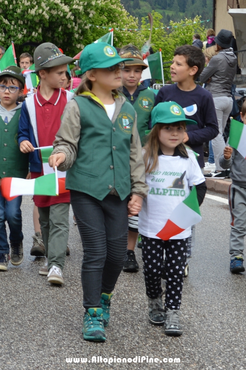 91 Adunata Alpini 2018 - sfilata a Baselga di Pine'