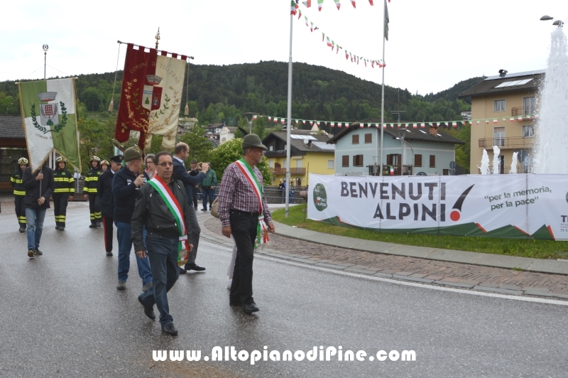 91 Adunata Alpini 2018 - sfilata a Baselga di Pine'