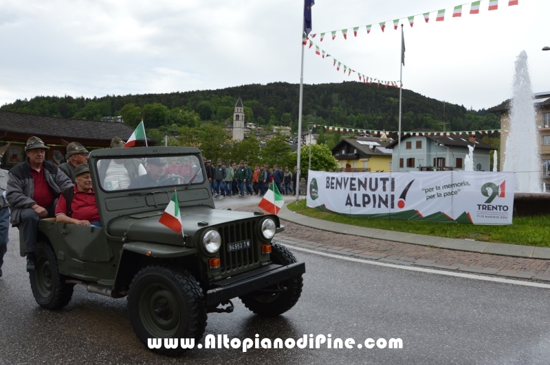 91 Adunata Alpini 2018 - sfilata a Baselga di Pine'