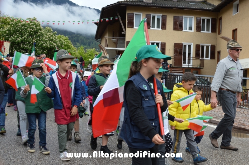 91 Adunata Alpini 2018 - sfilata a Baselga di Pine'