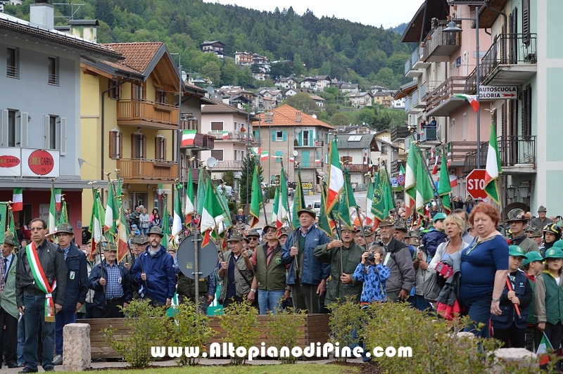 91 Adunata Alpini 2018 - sfilata a Baselga di Pine'