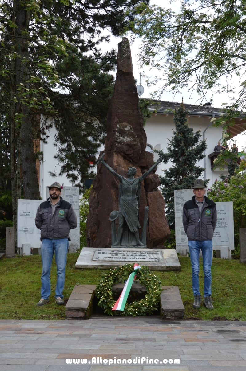 91 Adunata Alpini 2018 - sfilata a Baselga di Pine'