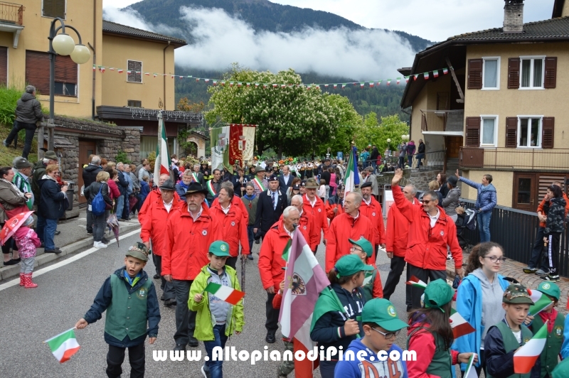 91 Adunata Alpini 2018 - sfilata a Baselga di Pine'